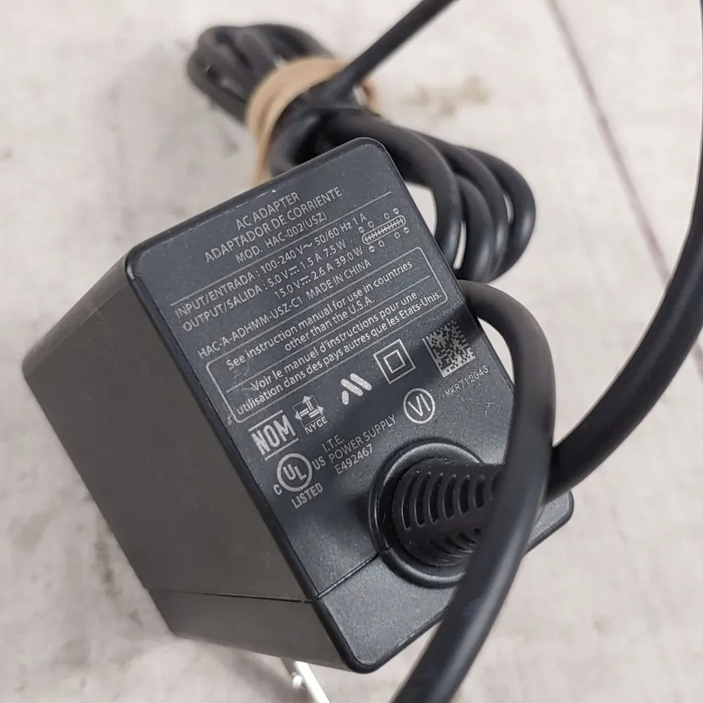 AUTHENTIC OEM - Nintendo HAC-002 Switch Power Supply AC adapter Replacement